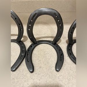 NO BUNDLES due to weight Handmade horse shoe sign holder used at wedding